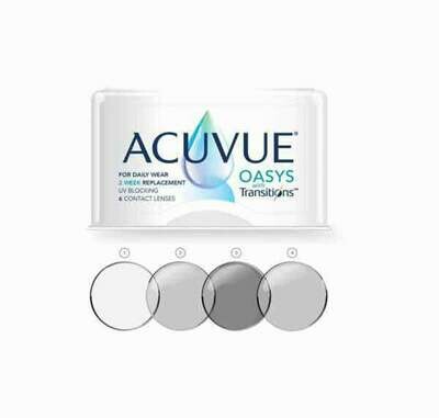 Acuvue Oasys Transitions Bi Weekly Lens 6 Pc