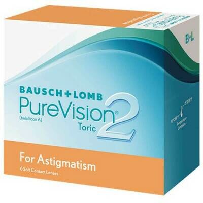 Pure Vision 2 Monthly Lens For Astigmatism 6pc