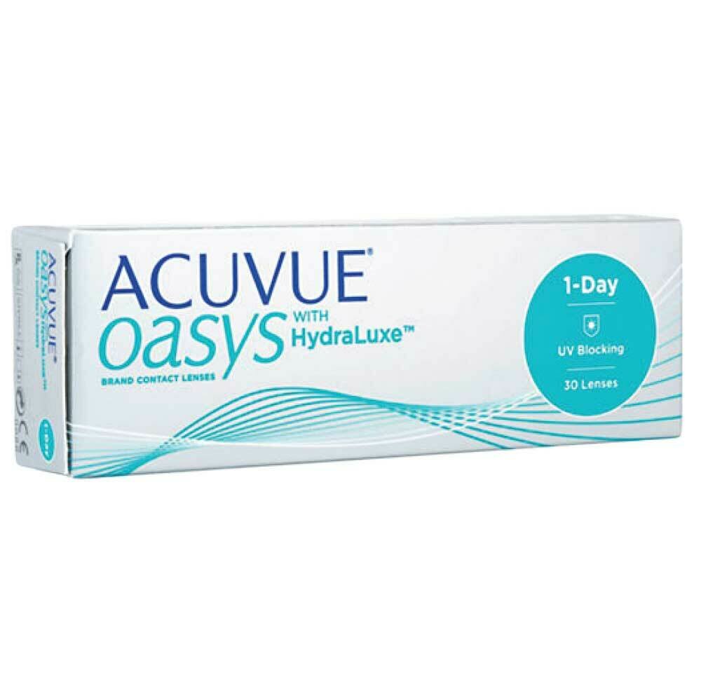 Acuvue Oasys Hydraluxe Dailies Lens 30 Pc
