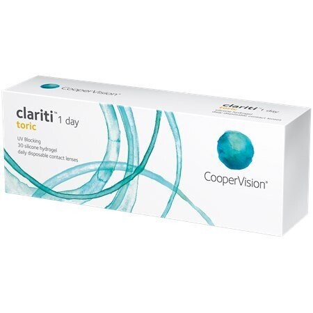 CLARITI 1 DAY TORIC CLEAR 30 PACK