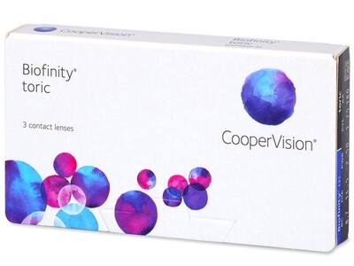 BIOFINITY  TORIC CLEAR 3 PACK