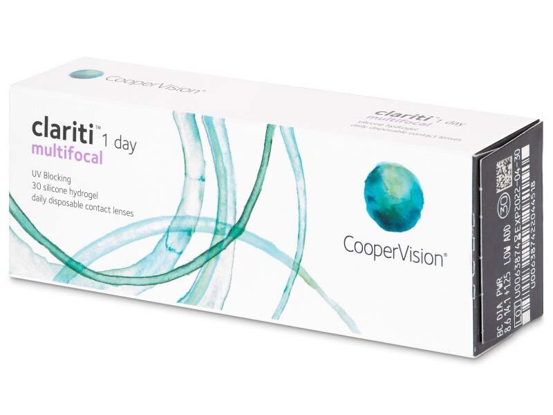CLARITI 1 DAY MULTIFOCAL CLEAR 30 PACK