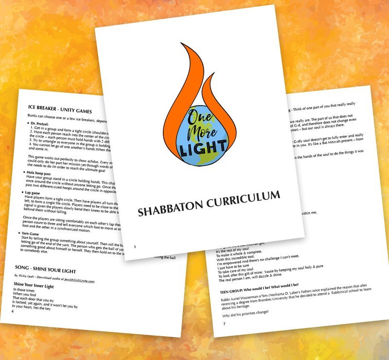 'Unite to Ignite' Shabbaton Program 'Unite to Ignite' Shabbaton Program