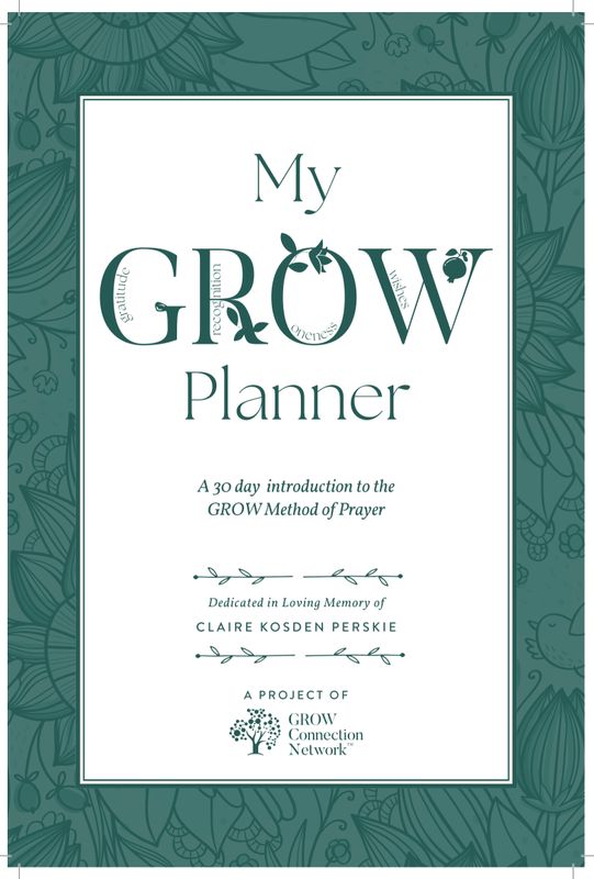 30 Day GROW Intro Planner - GREEN Level 1