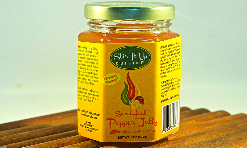 Orange Mango Sweet Heat Pepper Jelly