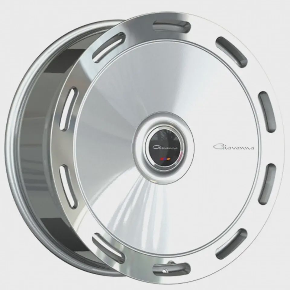 Giovanna Amur Wheels, Finish: Silver Machine, Size: 22x9