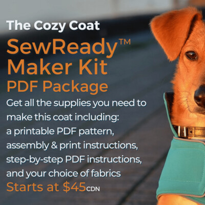 The Cozy Coat SewReady™ Maker Kit with Add-On PDF Package