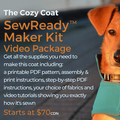 The Cozy Coat SewReady Maker Kit™ with Add-On Video Package