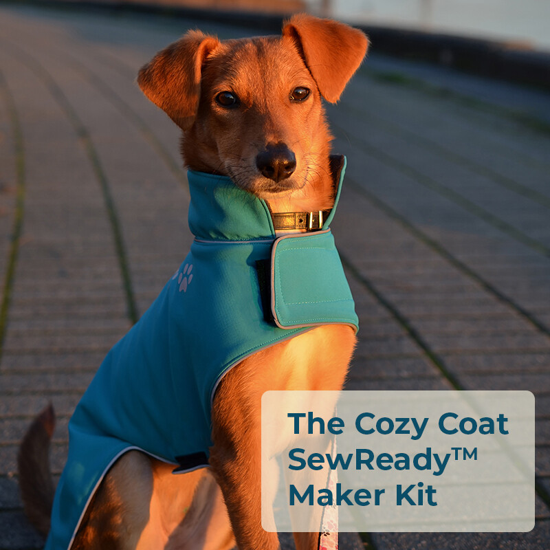 SALE - Faux Suede Cozy Coat SewReady Maker Kit (Size SM)