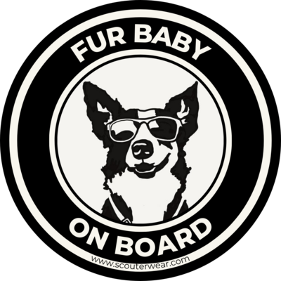 Fur Baby On Board Car Stickers