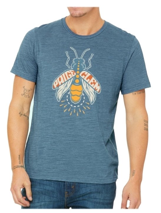 Unisex Firefly Tee - Blue