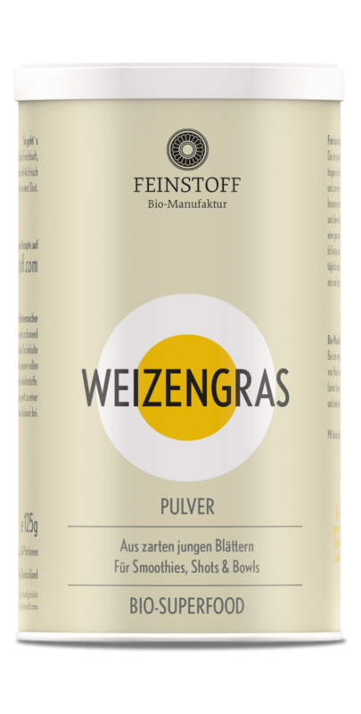 Bio Weizengras Pulver 125g Dose Bio Weizengras Pulver 125g Dose