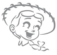 Toy Story Jesse Stencil