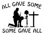 All Gave Some, Some Gave All&quot; Stencil