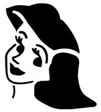 &quot;Ariel&quot; Stencil