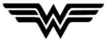 &quot;Wonder Woman Logo&quot; Stencil