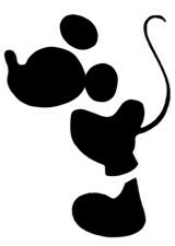 &quot;Mickey Mouse #4&quot; Stencil