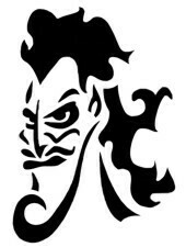 &quot;Hades&quot; from Hercules Stencil
