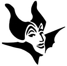 &quot;Mistress Of All Evil&quot; Stencil