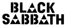 &quot;Black Sabbath&quot; Font Stencil