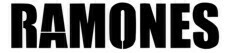 &quot;Ramones&quot; Font Stencil