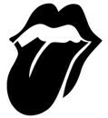 &quot;Rolling Stones Tongue&quot; Stencil