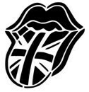 &quot;Rolling Stones Tongue&quot; Stencil #2