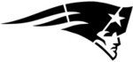 New England Patriots &quot;Primary Logo&quot; Stencil