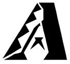 Arizona Diamondbacks &quot;Ball Cap Logo&quot; Stencil