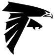 Atlanta Falcons &quot;Primary Logo&quot; Stencil