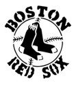 Boston Red Sox &quot;Primary Logo&quot; Stencil