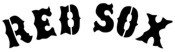 Boston Red Sox &quot;Script&quot; Stencil
