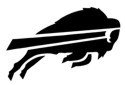 Buffalo Bills &quot;Primary Logo 1974 - Present&quot; Stencil