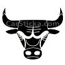 Chicago Bulls &quot;Primary Logo&quot; Stencil
