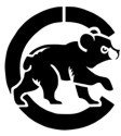 Chicago Cubs &quot;Alternate Logo 1997-present&quot; Stencil