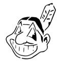 Cleveland Indians &quot;Ball Cap Logo&quot; Stencil