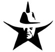 Dallas Cowboys &quot;Star w/ Cowboy Face&quot; Stencil