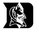 Duke Blue Devils &quot;Primary Logo 1978-present&quot; Stencil