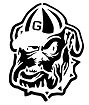 Georgia Bulldogs &quot;Primary Logo&quot; Stencil