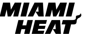 Miami Heat &quot;Script&quot; Stencil