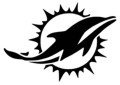 Miami Dolphins &quot;Primary Logo&quot; Stencil