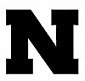 Nebraska Cornhuskers &quot;Primary Logo&quot; Stencil