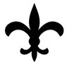 New Orleans Saints &quot;Alternative Logo&quot; Stencil