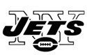 New York Jets &quot;Primary Logo&quot; Stencil