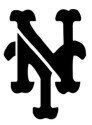 New York Mets &quot;Ball Cap Logo&quot; Stencil