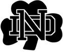 Notre Dame Fighting Irish &quot;Alternate Logo&quot; Stencil