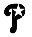 Philadelphia Phillies &quot;Ball Cap Logo&quot; Stencil