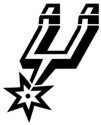 San Antonio Spurs &quot;Alternate Logo&quot; Stencil
