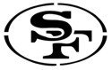 San Francisco 49rs Stencil