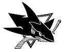 San Jose Sharks &quot;Primary Logo&quot; Stencil